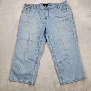 Mossimo Jeans Womens 18W Blue Cotton Denim Pant Stretch Adult‎ 36x30